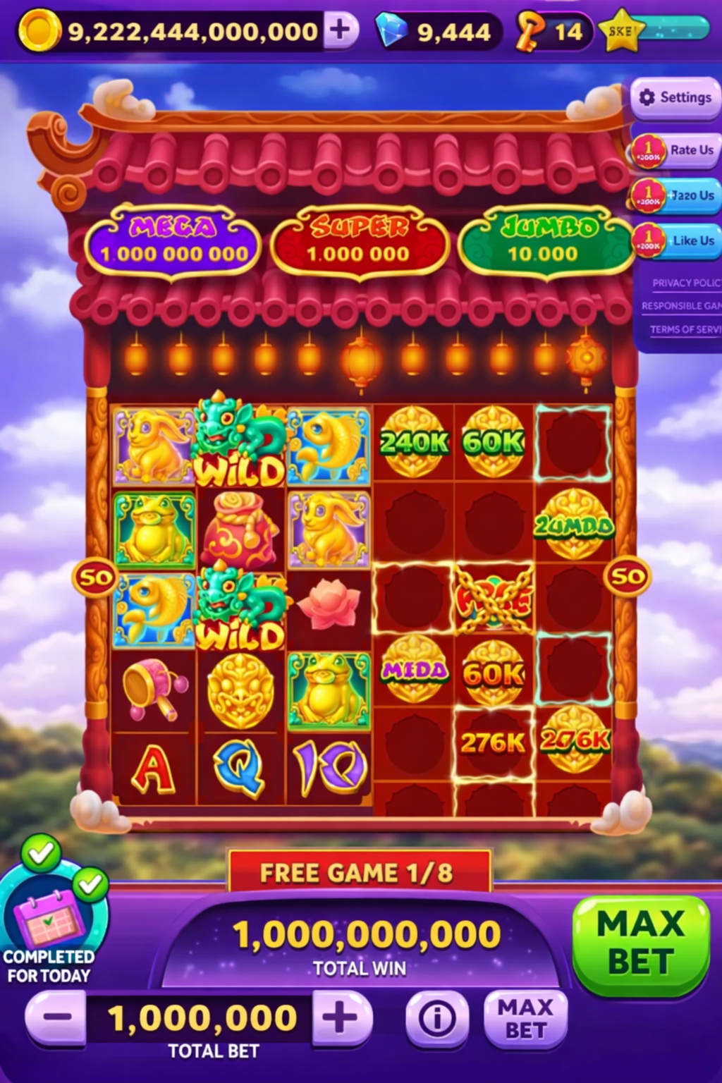 Slots Launch game